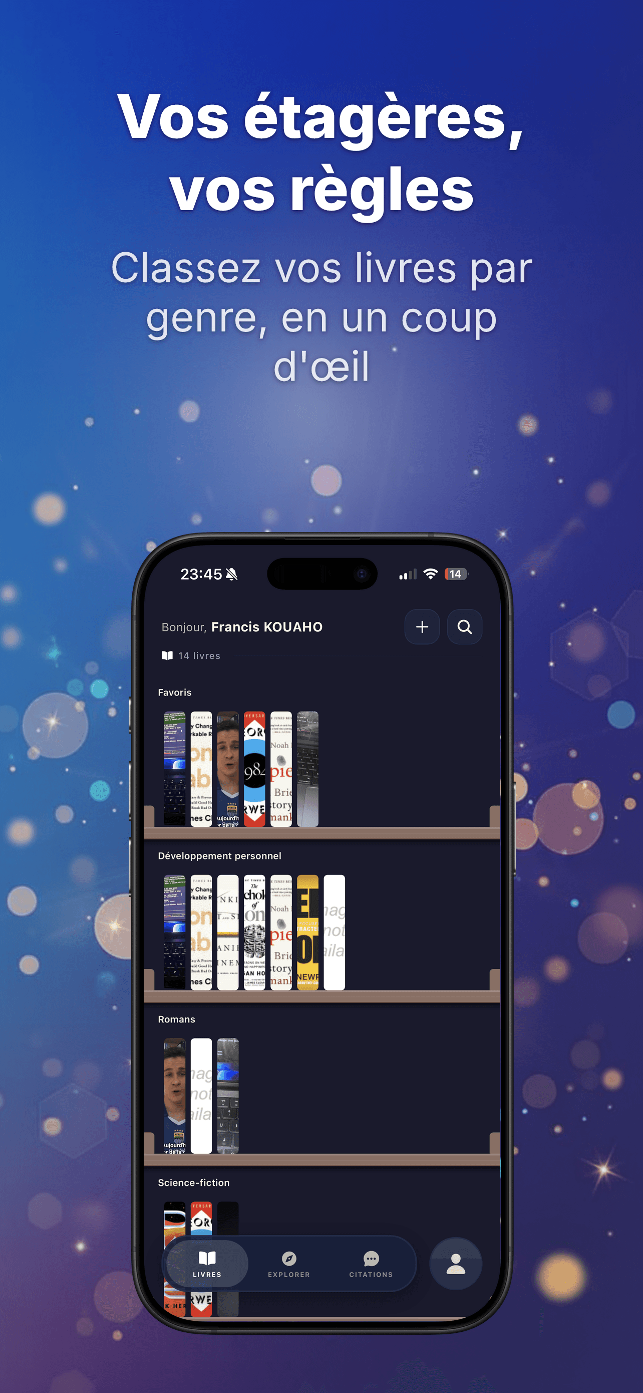 Shelves screen 2
